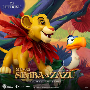 Beast Kingdom MC-092 The Lion King Master Craft Little Simba & Zazu
